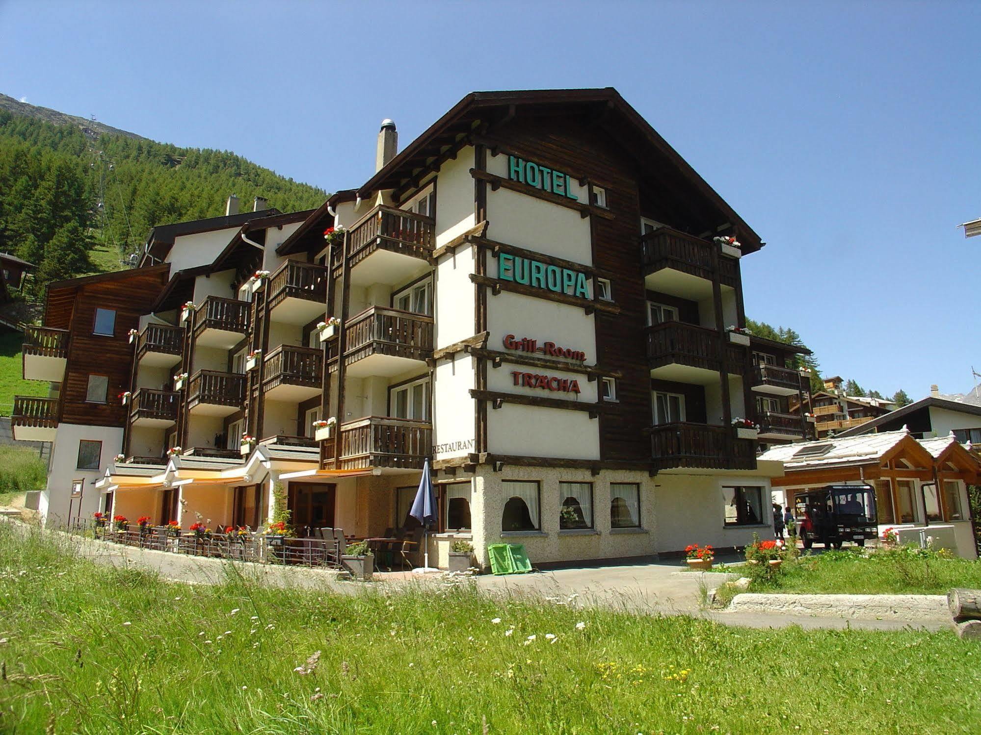 Hotel Europa Saas-Fee Bagian luar foto